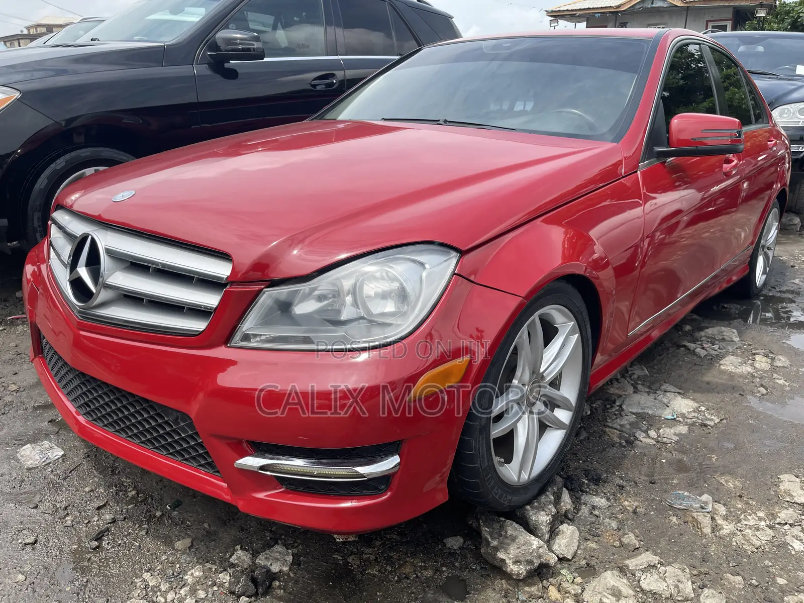 Mercedes-Benz C250 2013 Red