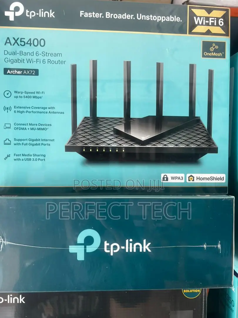 Tp-link Ax5400 Dual-band Gigabit Wi-fi 6 Router
