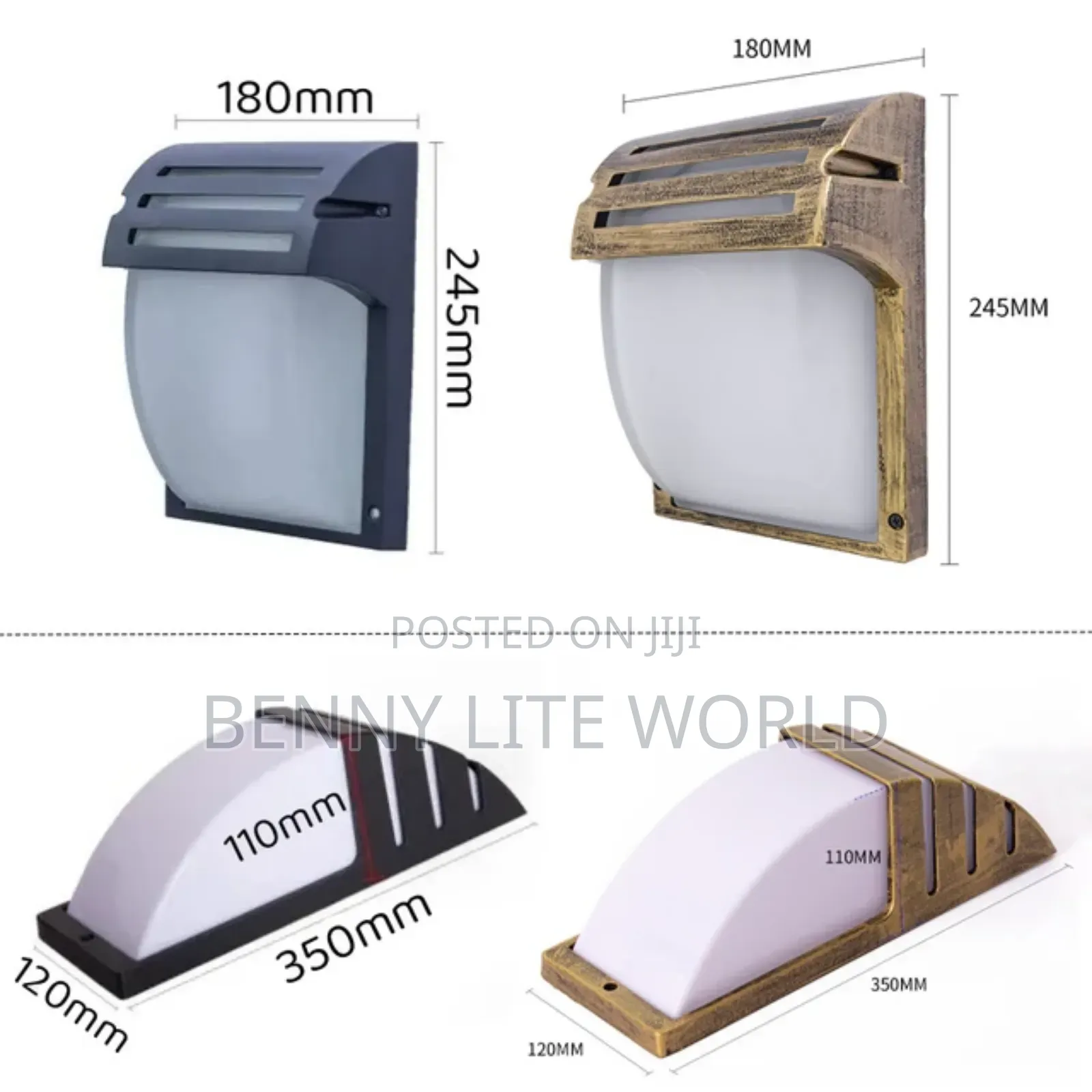 Waterproof Aluminum Outdoor Wall Light