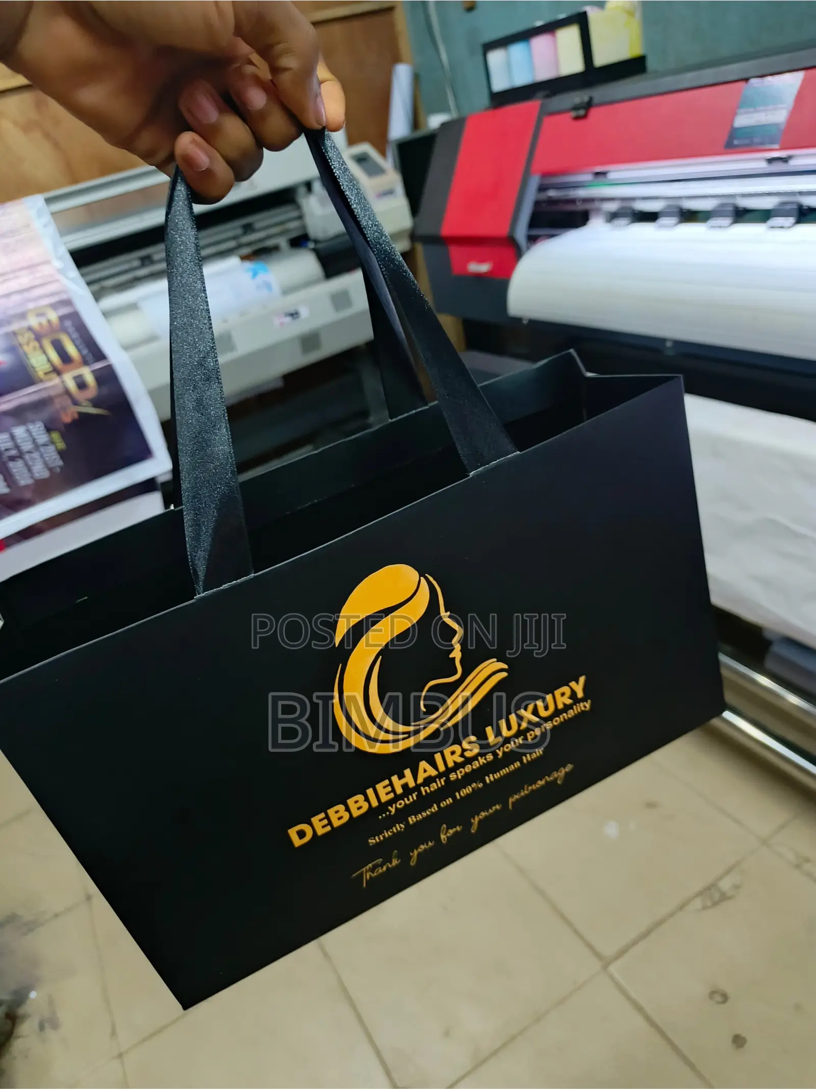 Carrier Bag (With 2 Color Print)