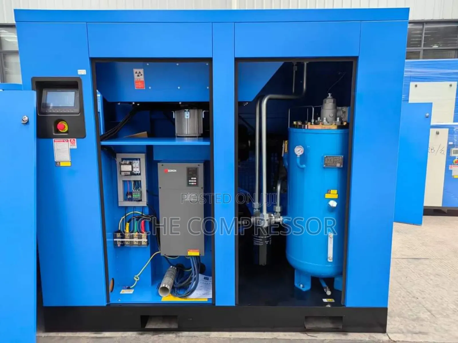 Screw Air Compressor 75kw 100hp 10bar