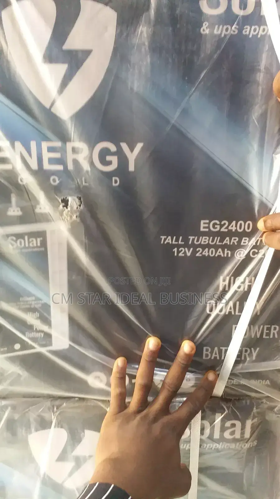 ENERGY Solar Indian Battery