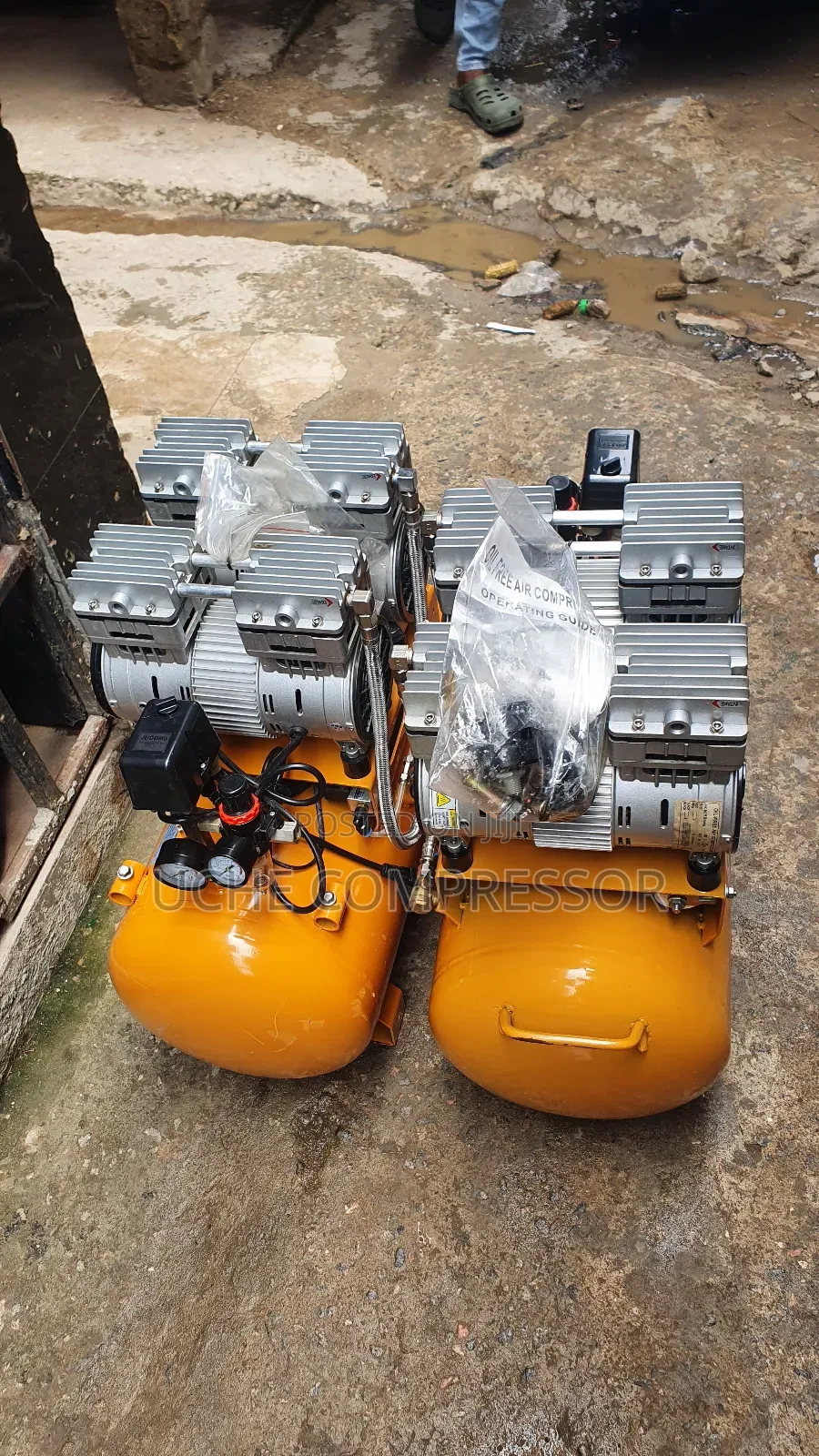 Oil Free Air Compressor 50l Orginal One
