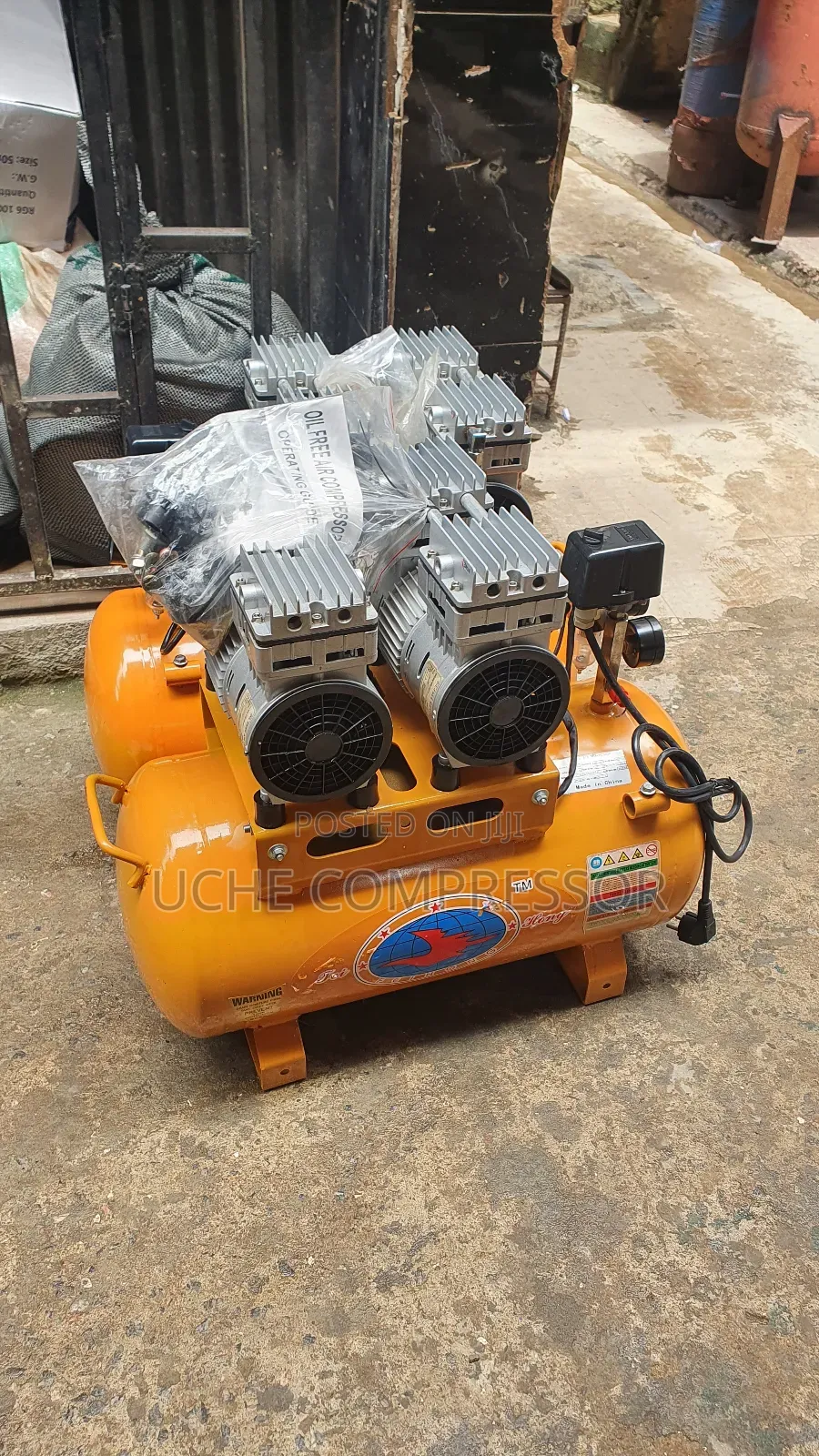 Oil Free Air Compressor 50l Orginal One