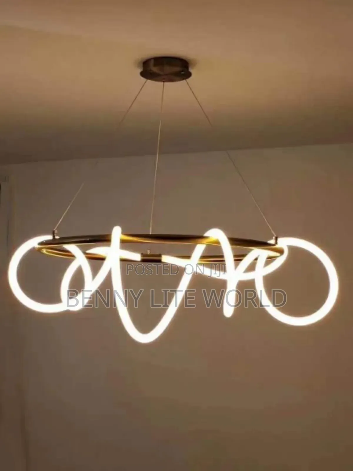 800mm Led Chandelier Pendant Chrome Gold Black White, Designer