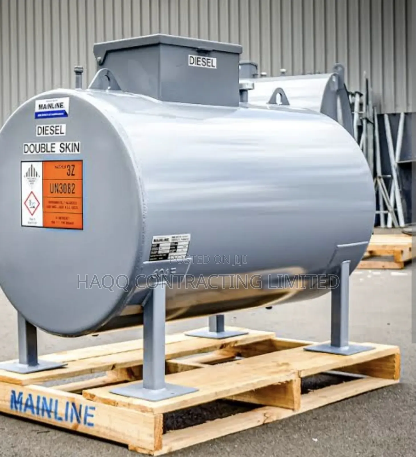 30,000 Litres, 20,000 Litres Sheet Metal Diesel Storage Tank
