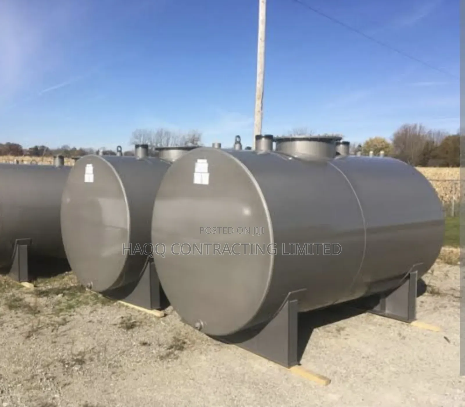 Quality Thick Metal Sheet Diesel Tank Fabrication,20,000ltrs