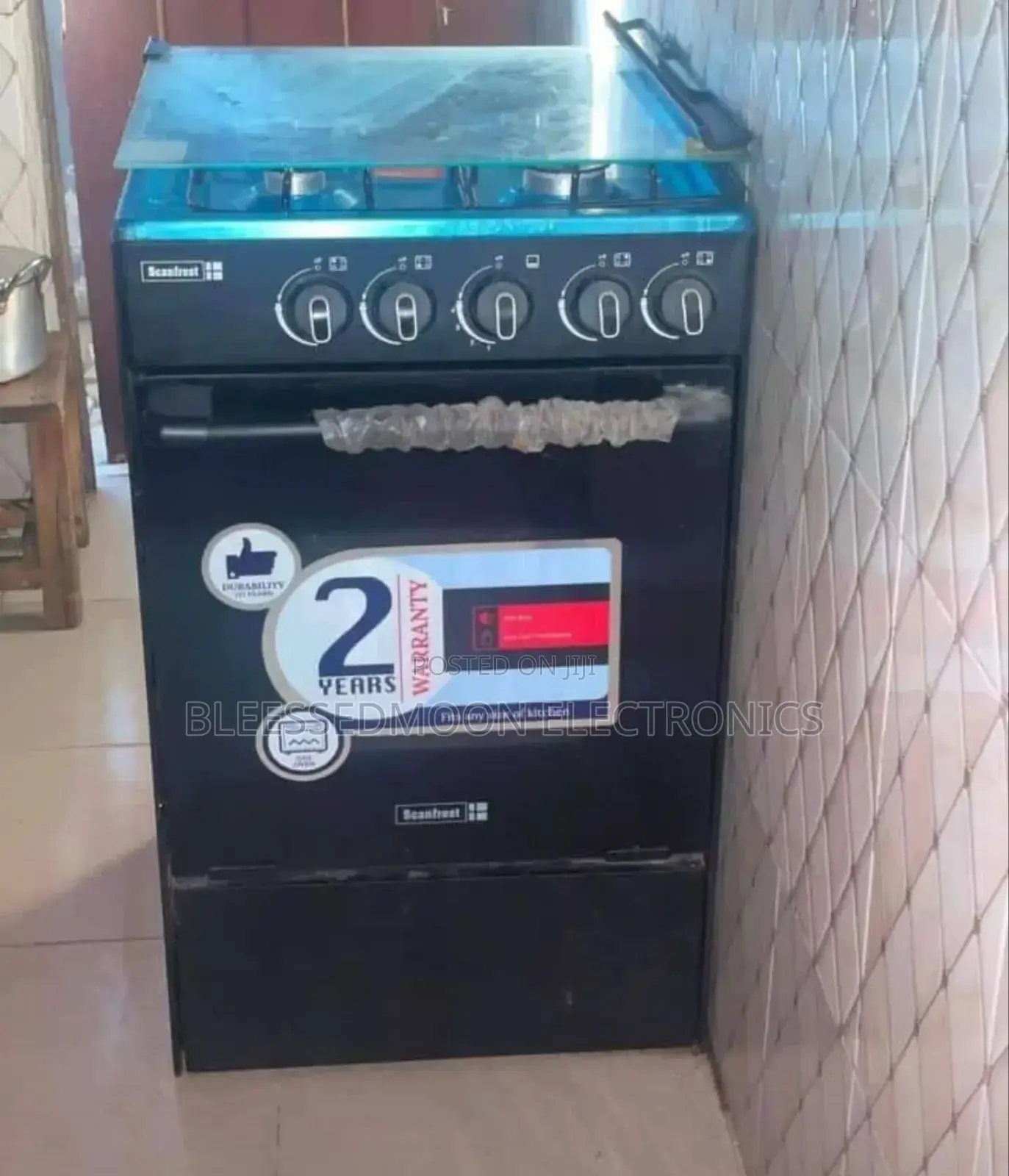 Scanfrost 4buner Gas Cooker All Gas 2 Years Warranty