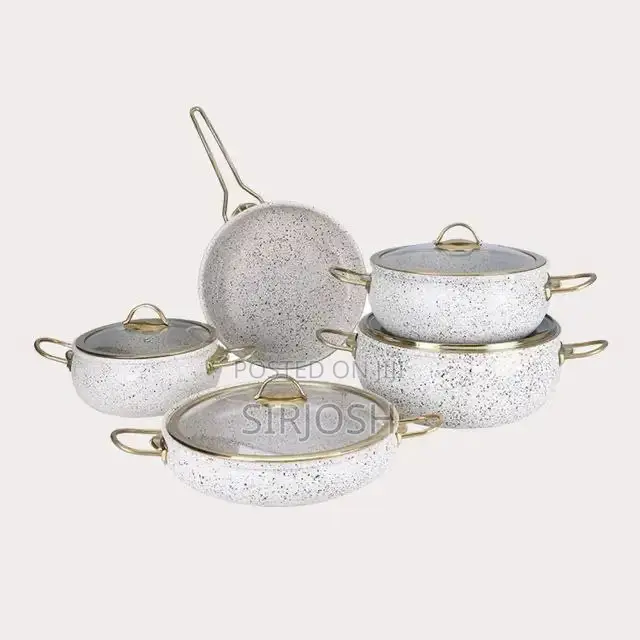 Quality Gold Handle Induction Pot
