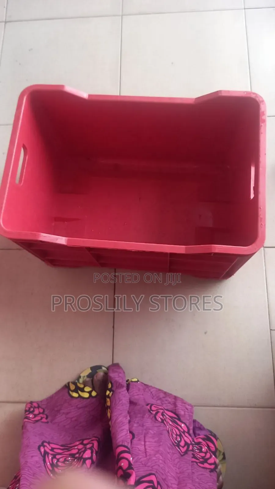 Strong Non Plastic Perforated Crates 53cm X 35cm X 29cm