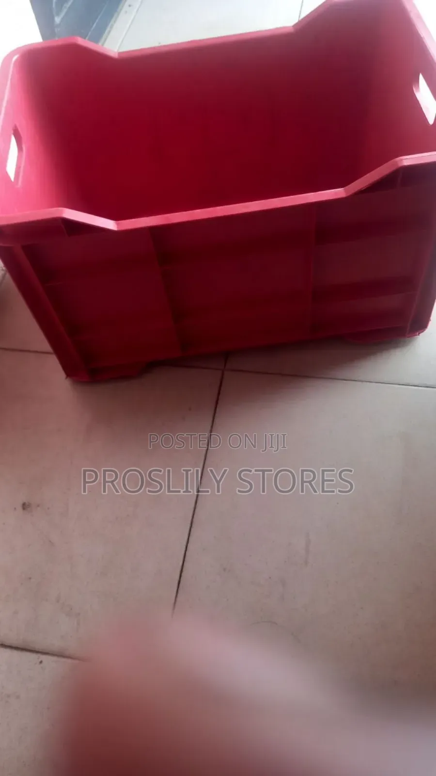 Strong Non Plastic Perforated Crates 53cm X 35cm X 29cm