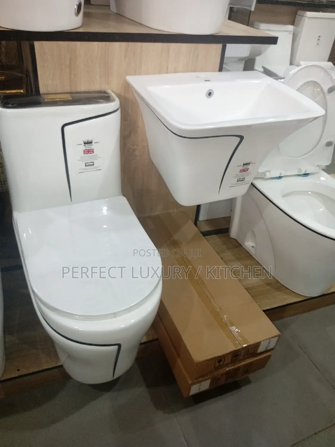 White Luxury Water Closet