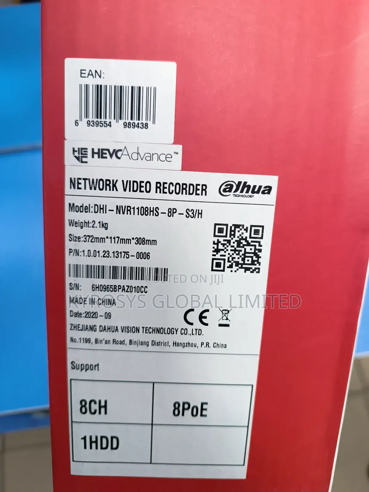 Dahua 8CH Network Video Recorder