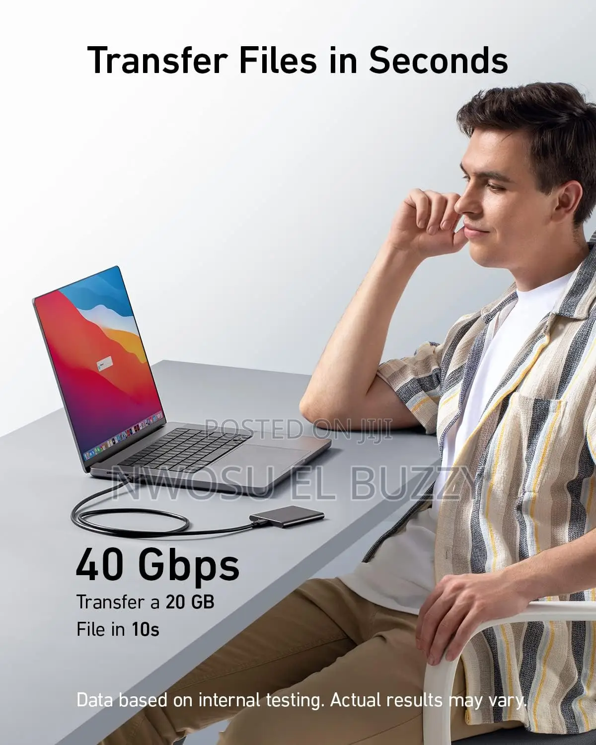 Anker 515 USB 4 Cable 3.3 Ft, Supports HD Display