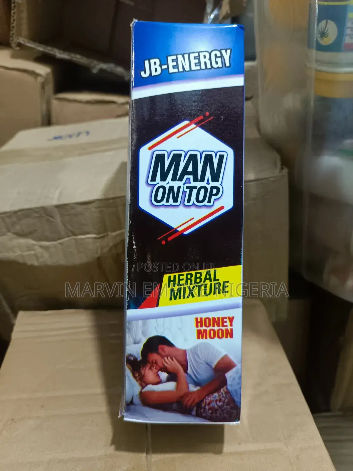 Herbal Energy Booster With Fertility Support Man on Top