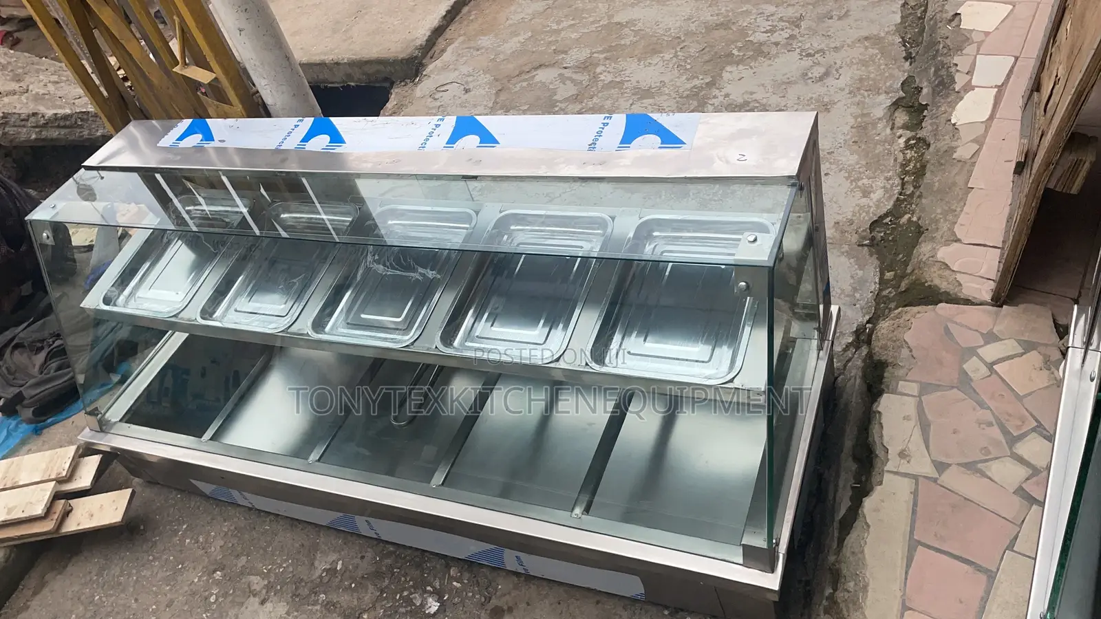 Five Plate Food Warmer Up and Down