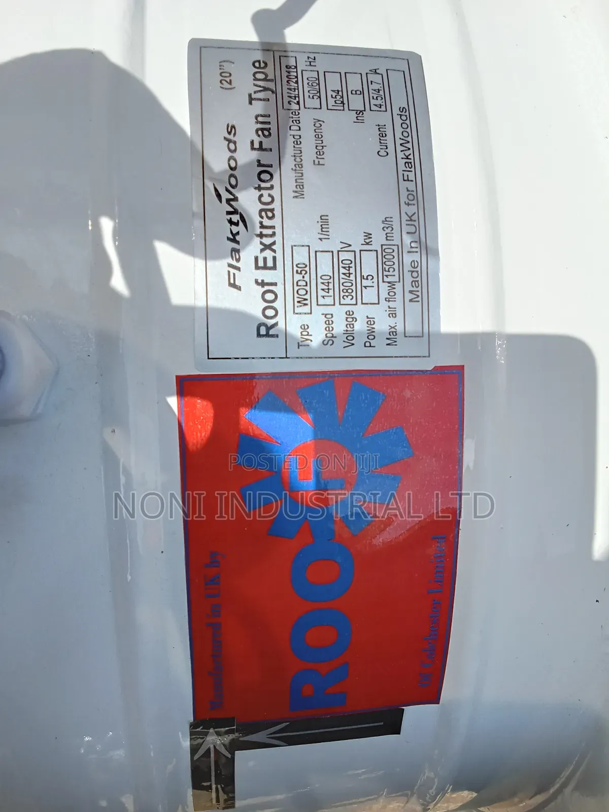Roof Industrial Fan