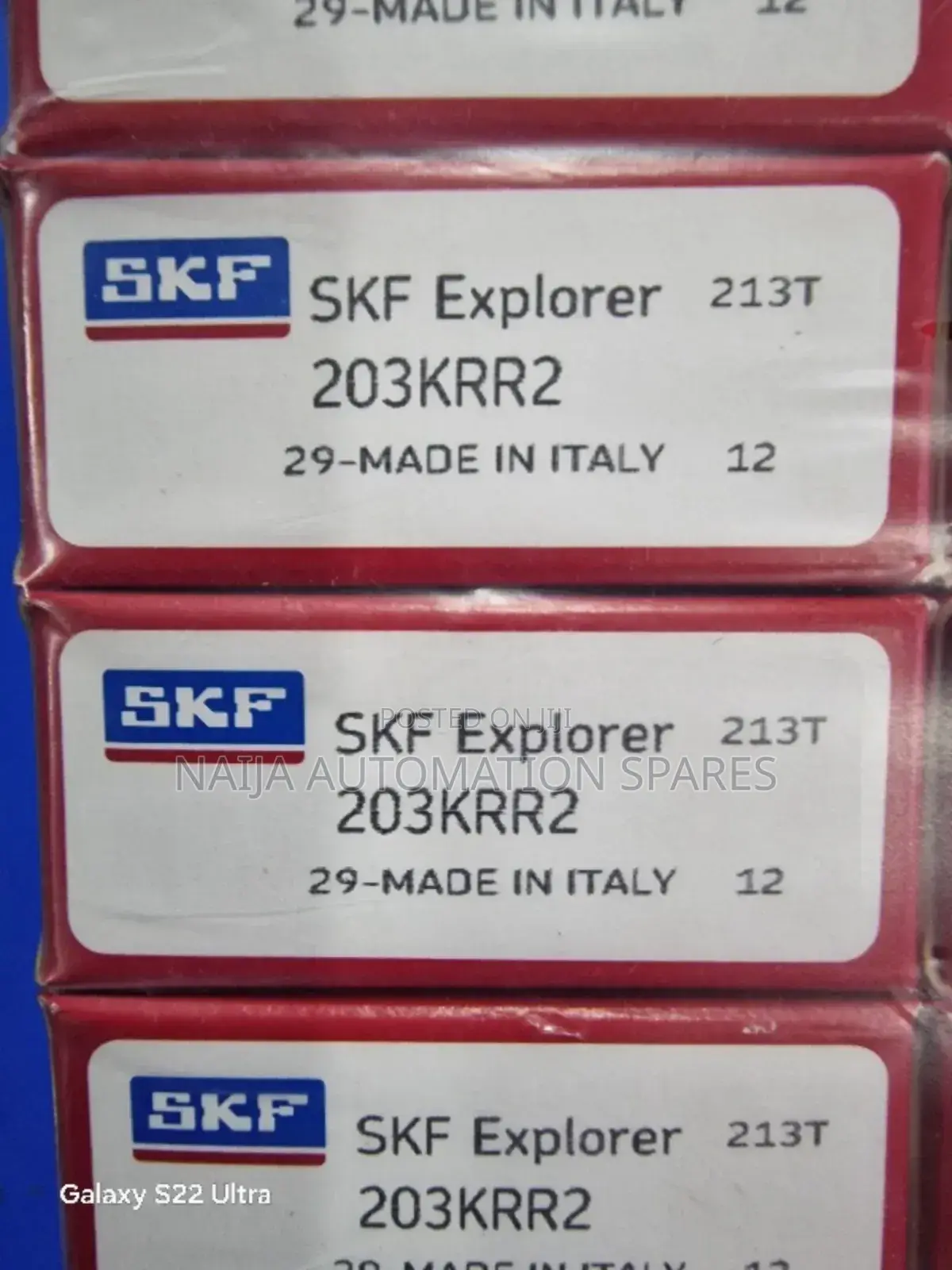 SKF Round Bore Bearing | 40mm X 16.256mm X 18.29mm | 203krr2