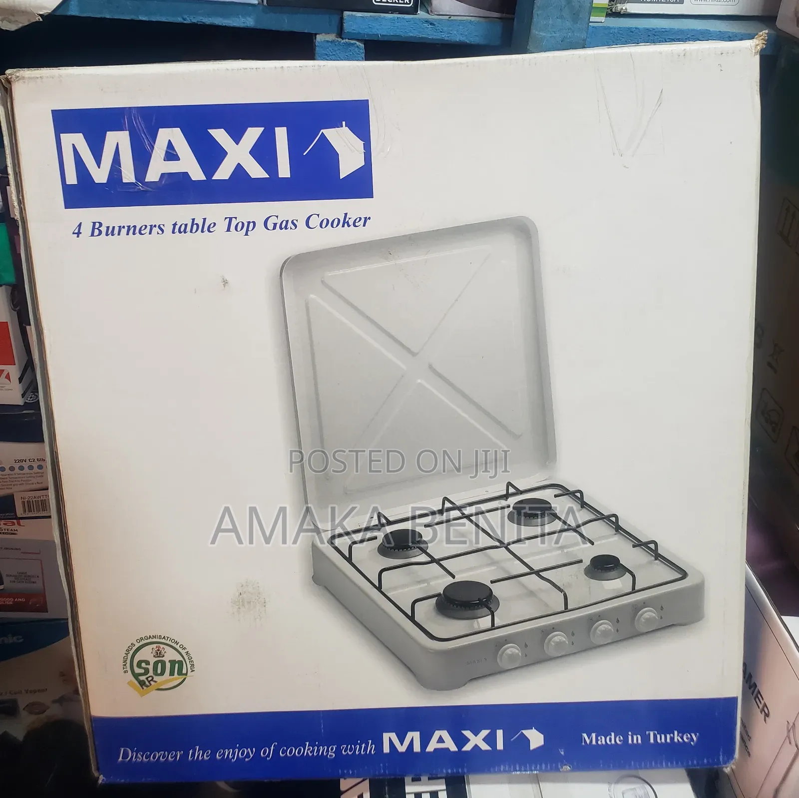 Maxi Table Top Gas