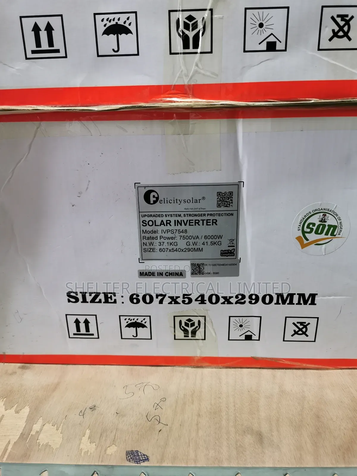7.5kw Non Hybrid Felicity Inverter