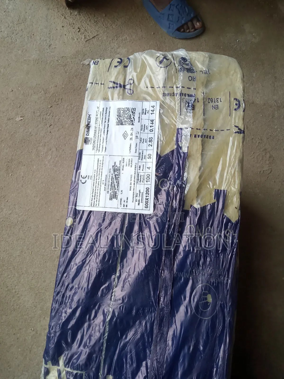 RAVATHERM Rockwool Slab Made in Turkey