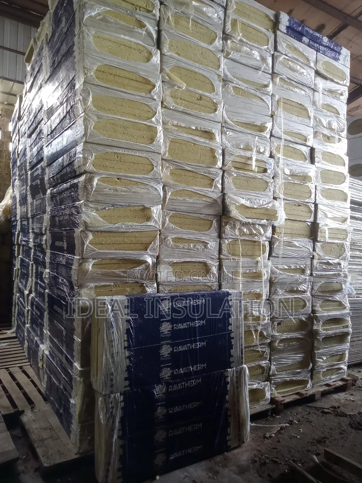 RAVATHERM Rockwool Slab 1.2mx0.6mx50mm, 100density