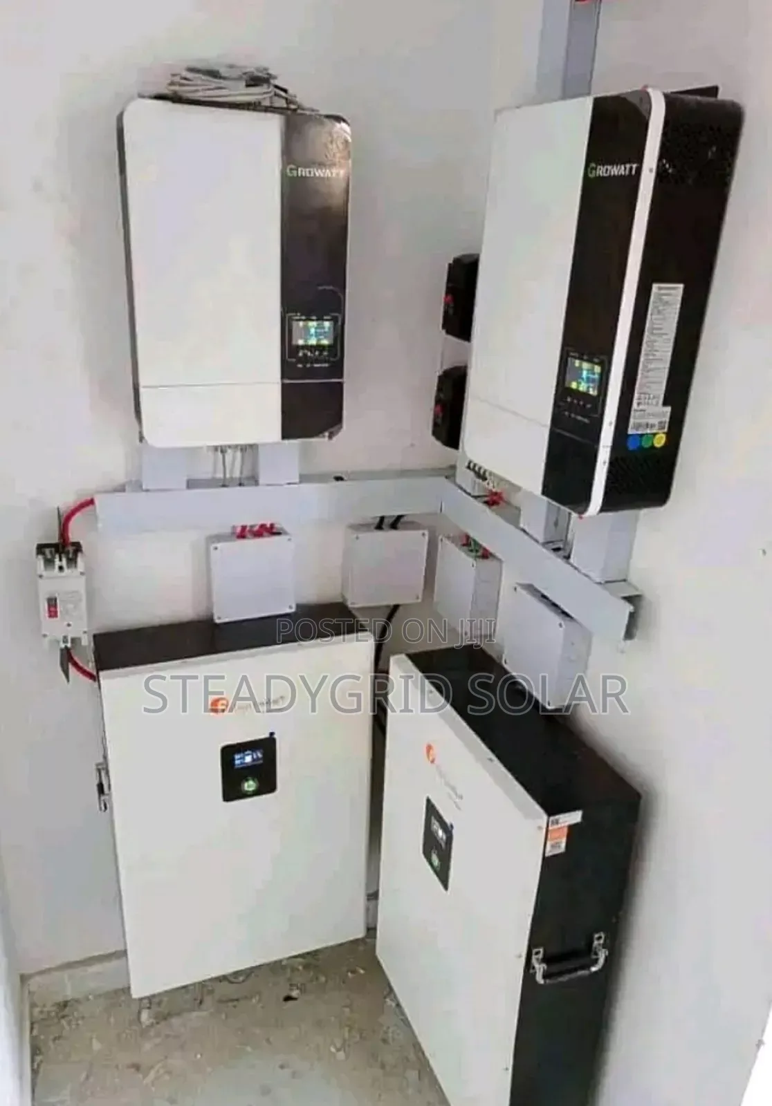 10kva/48v/20kwh Growatt Inverter and Felicity Lithium Batter