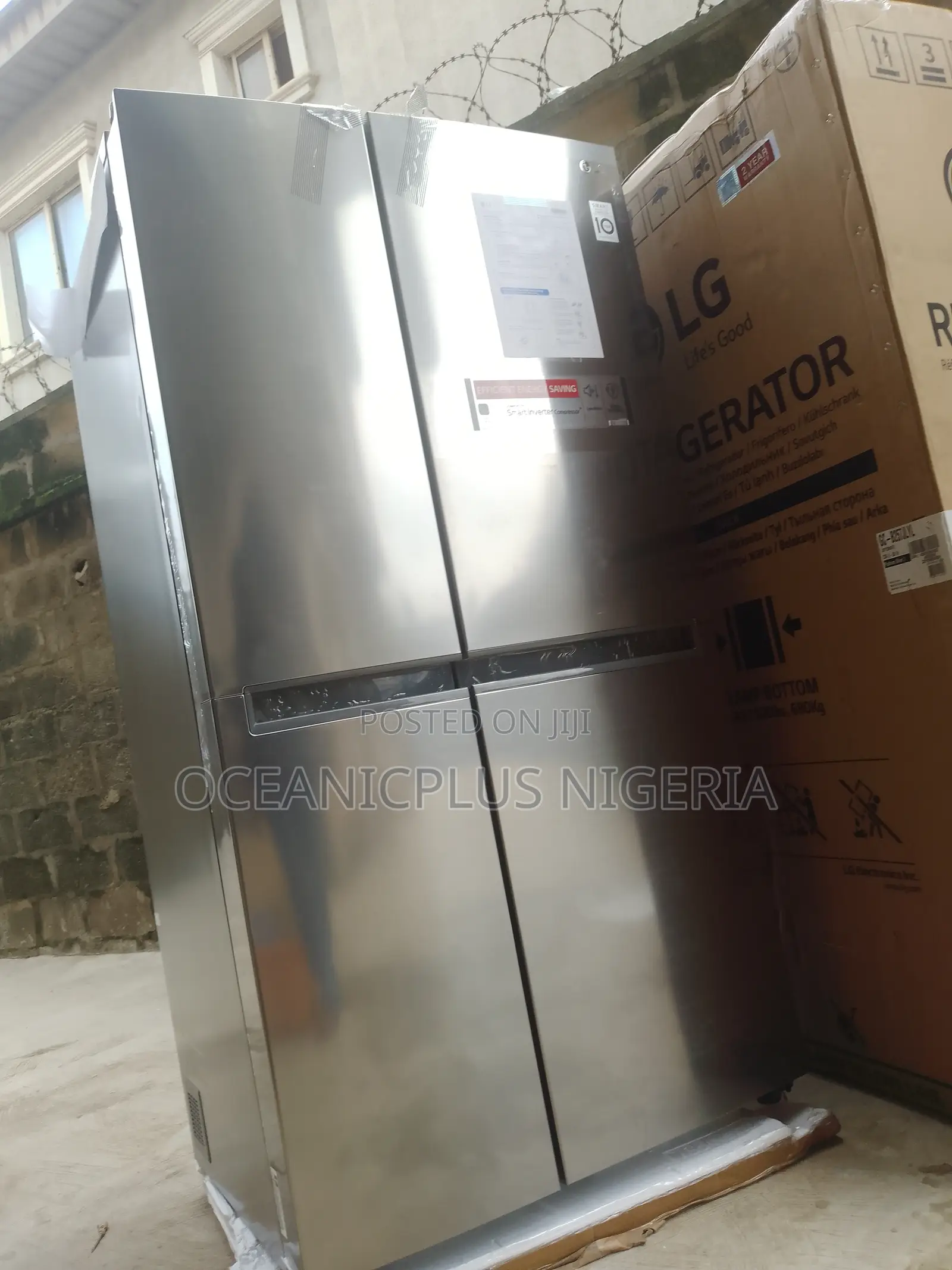 New Standard 688L LG Double Door Side By Side Refrigerator