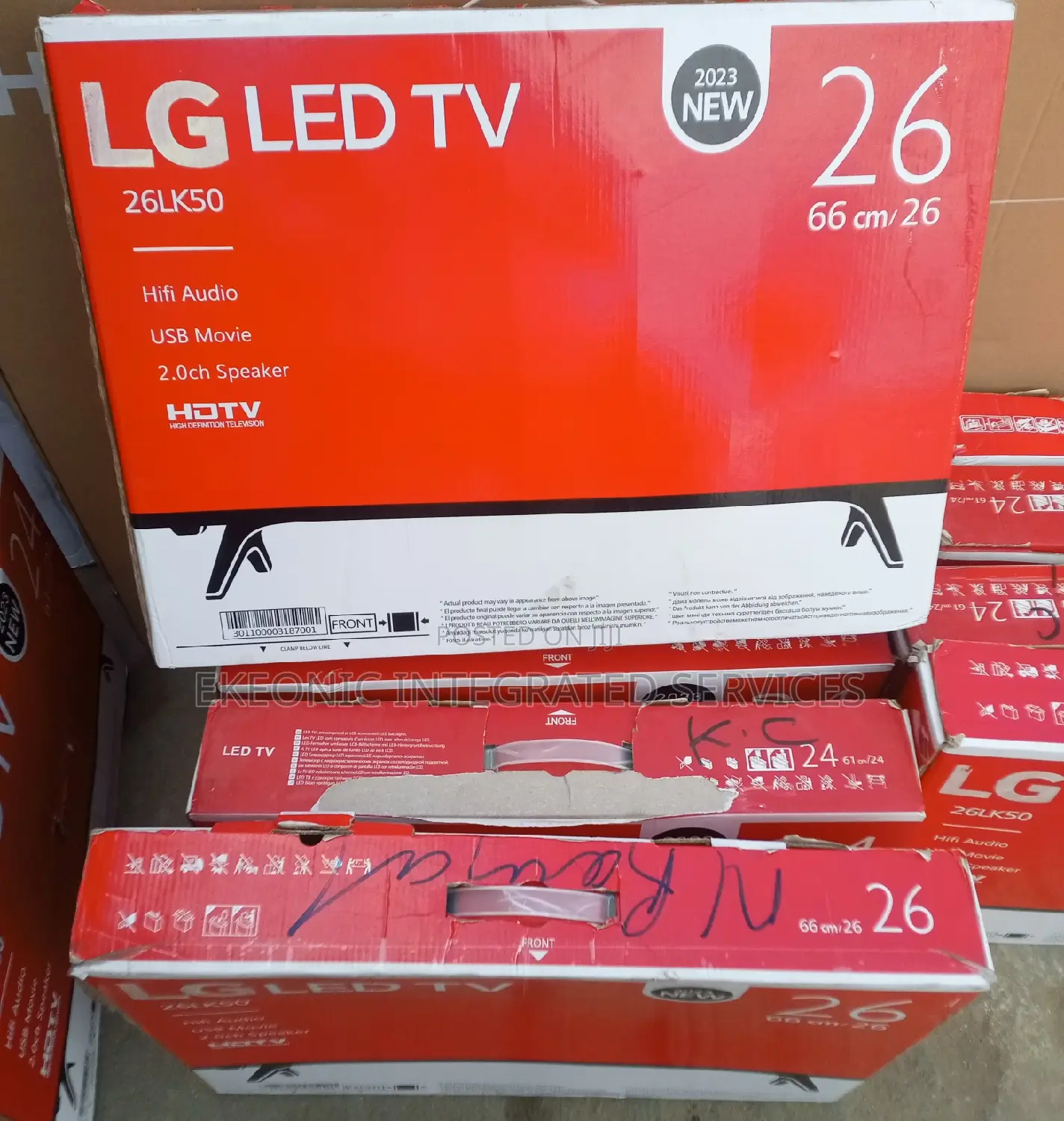LG 26 Inches TV With Speakers