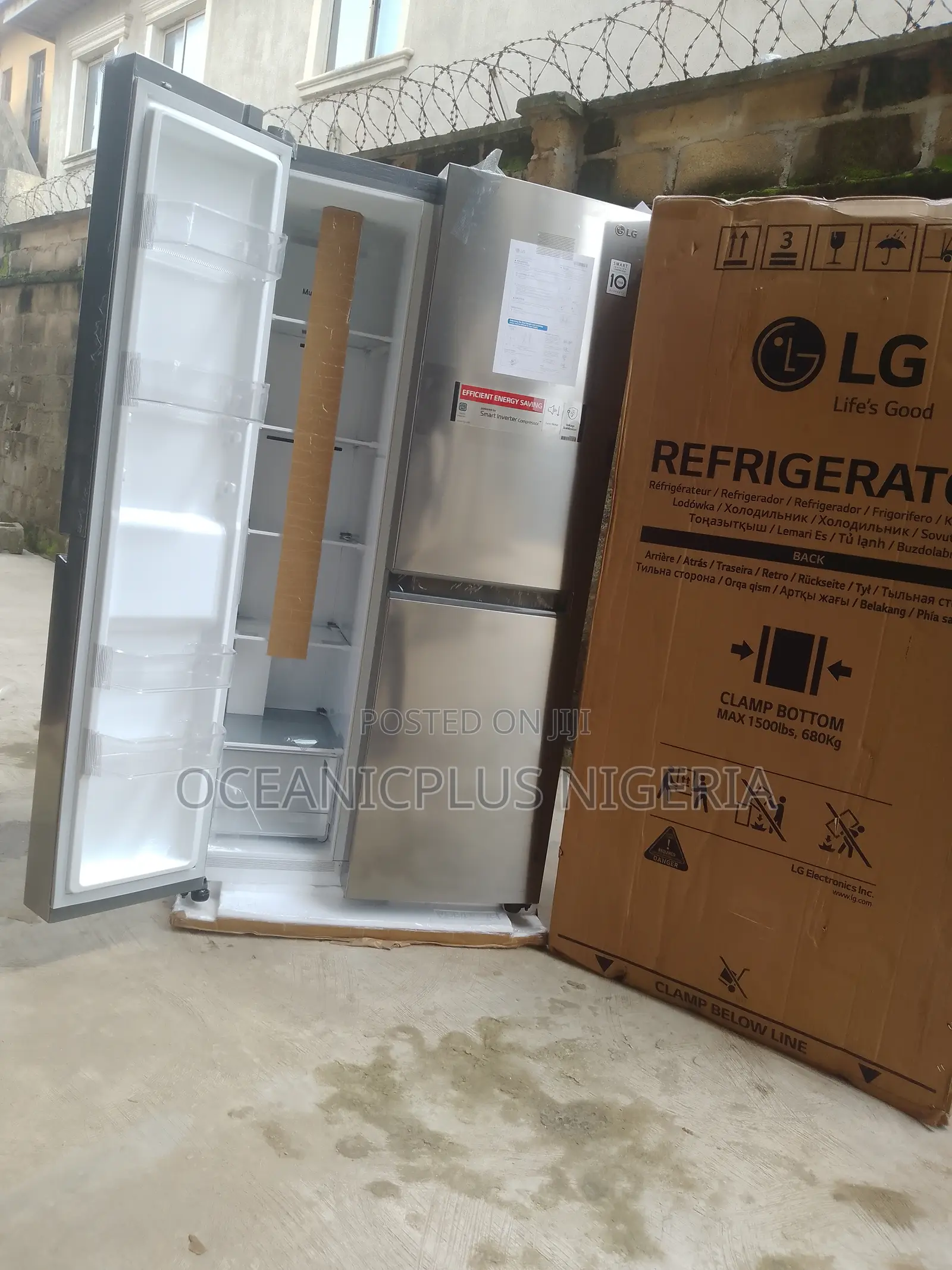 Best Selling 688L LG Double Door -Side by Side Refrigerator