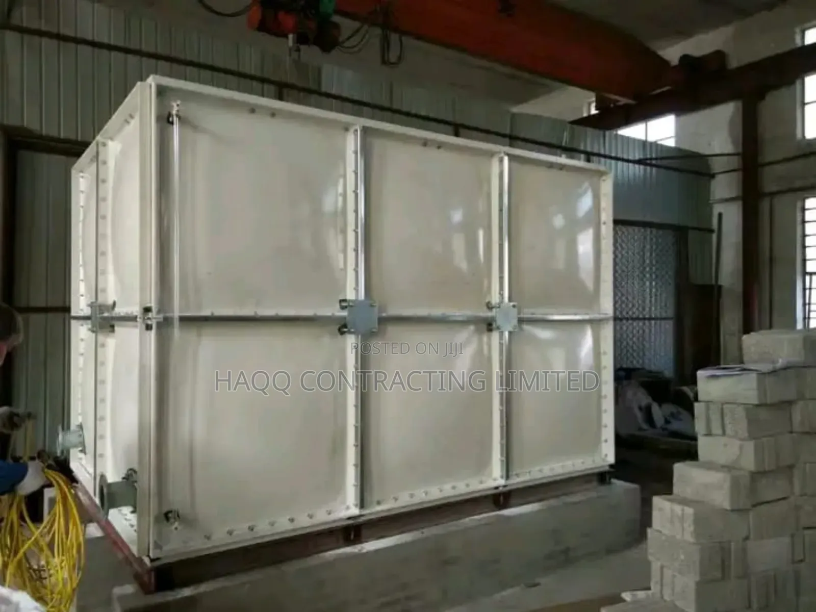 10,000litres Water Tank Construction With Scaffold(FRP/GRP)