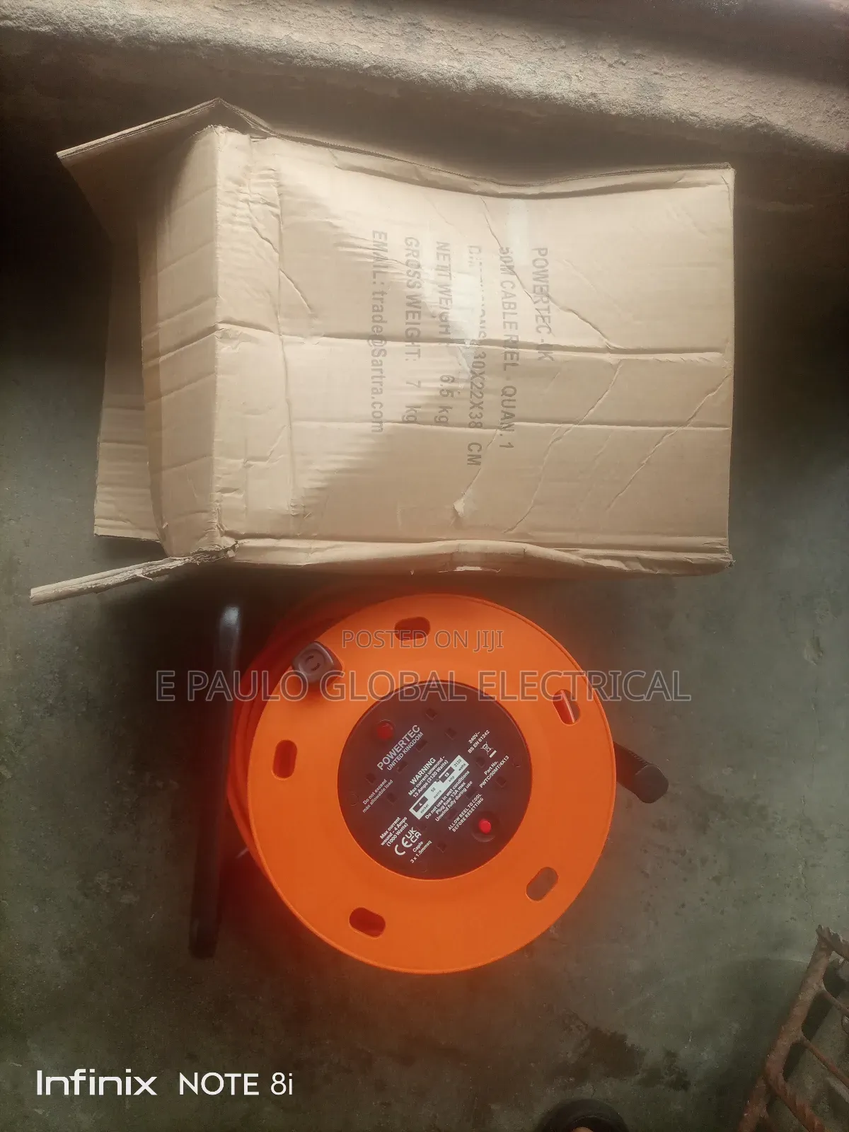 50 Meters Industrial Extension Socket 4ways
