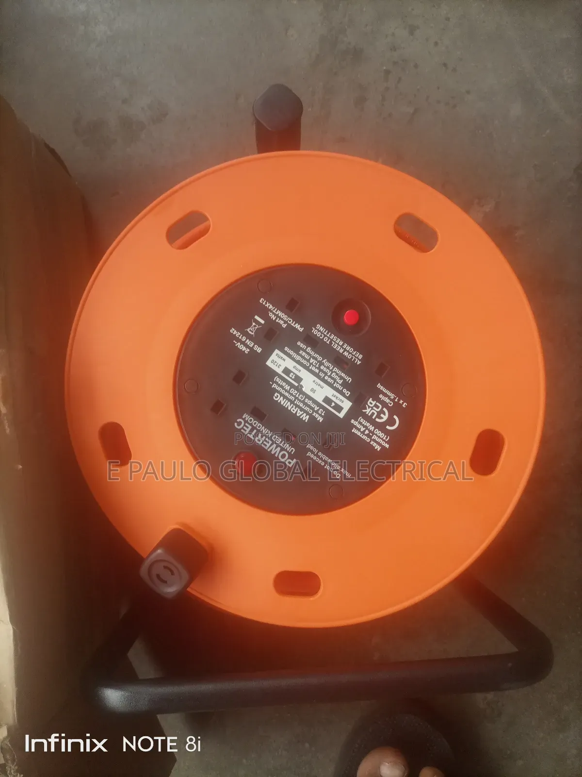 50 Meters Industrial Extension Socket 4ways