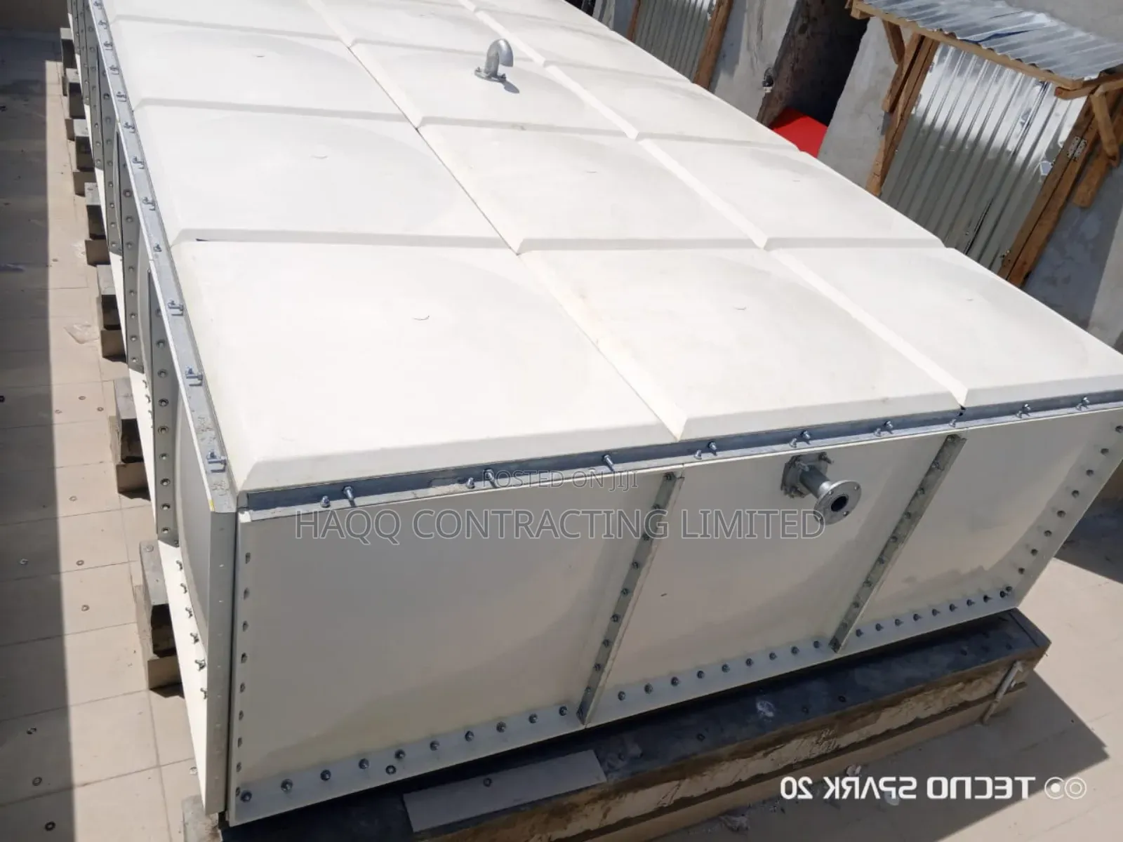Industrial Water Tank Fabrication/Fibreglass Expert in Lagos