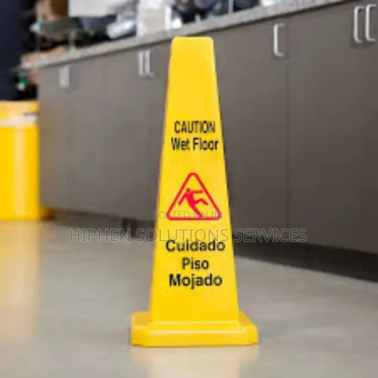 Cone Safety 36in Caution Wet Floor