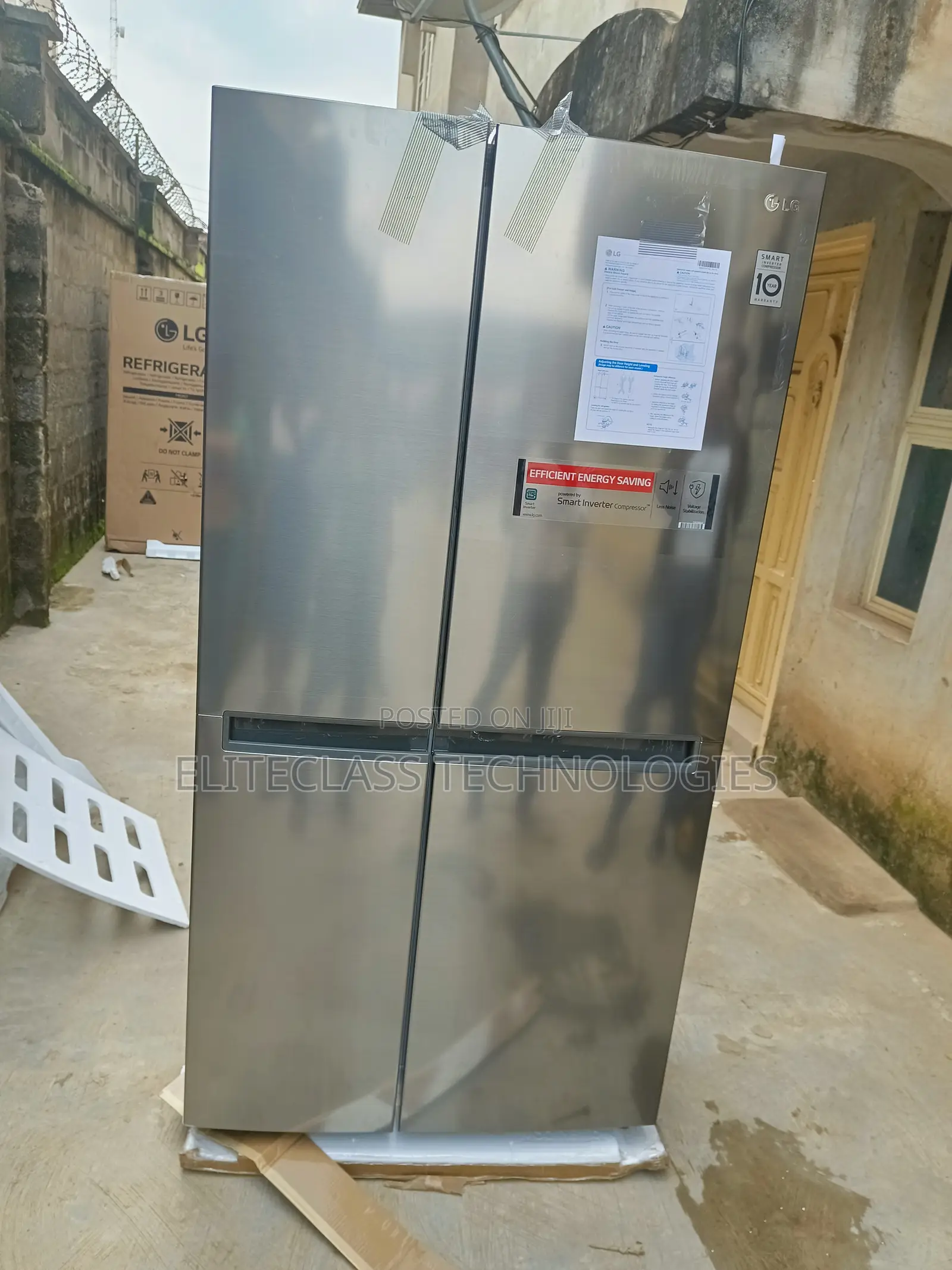 High Quality LG Side by Side Refrigerator REF257JLYL-B 688L.
