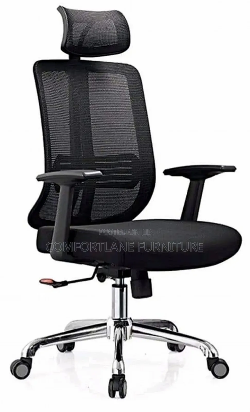 Office Swivel Chair With Net and Head Rest