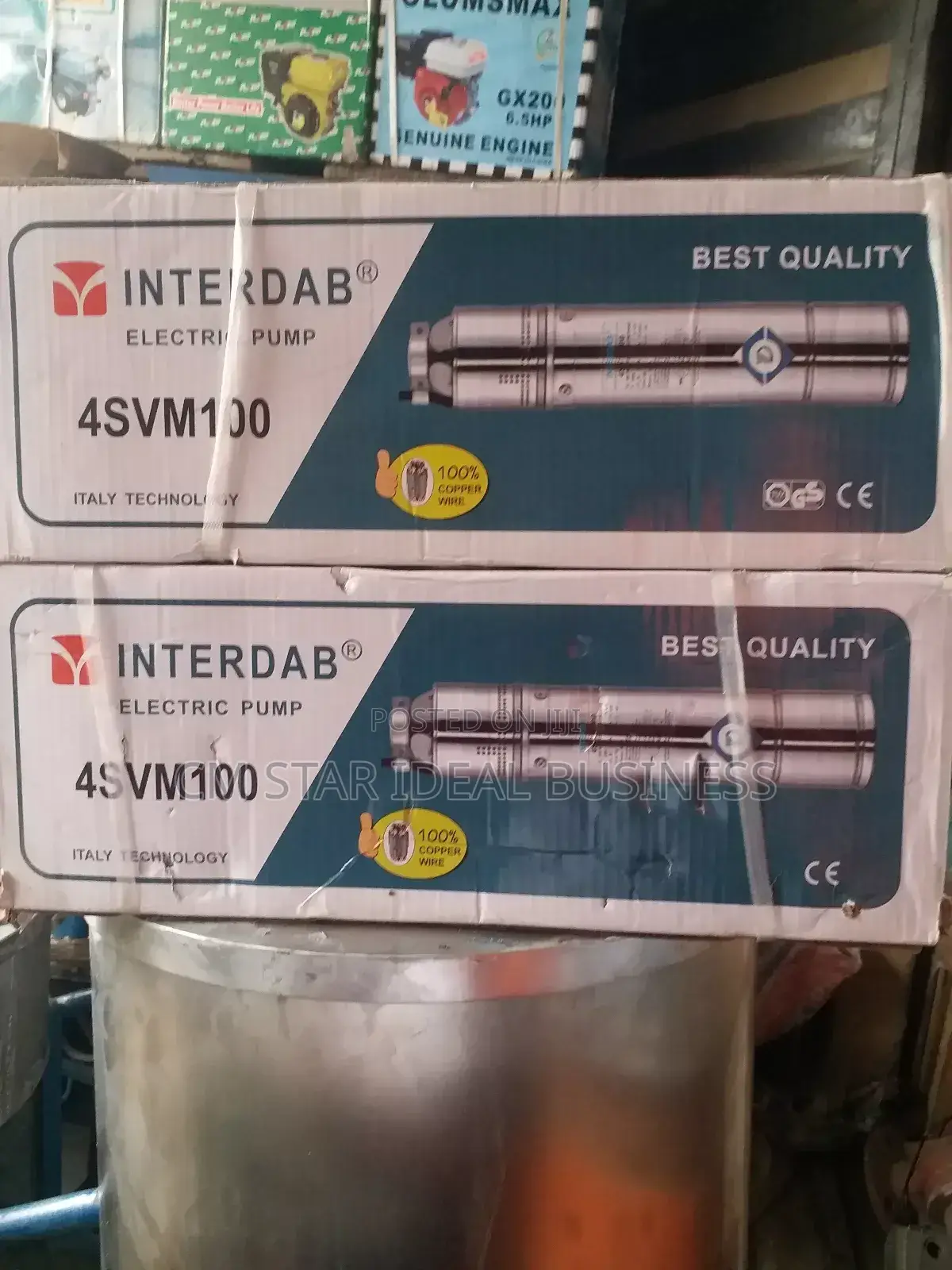 Junior Sumersible 1hp Copper Coil