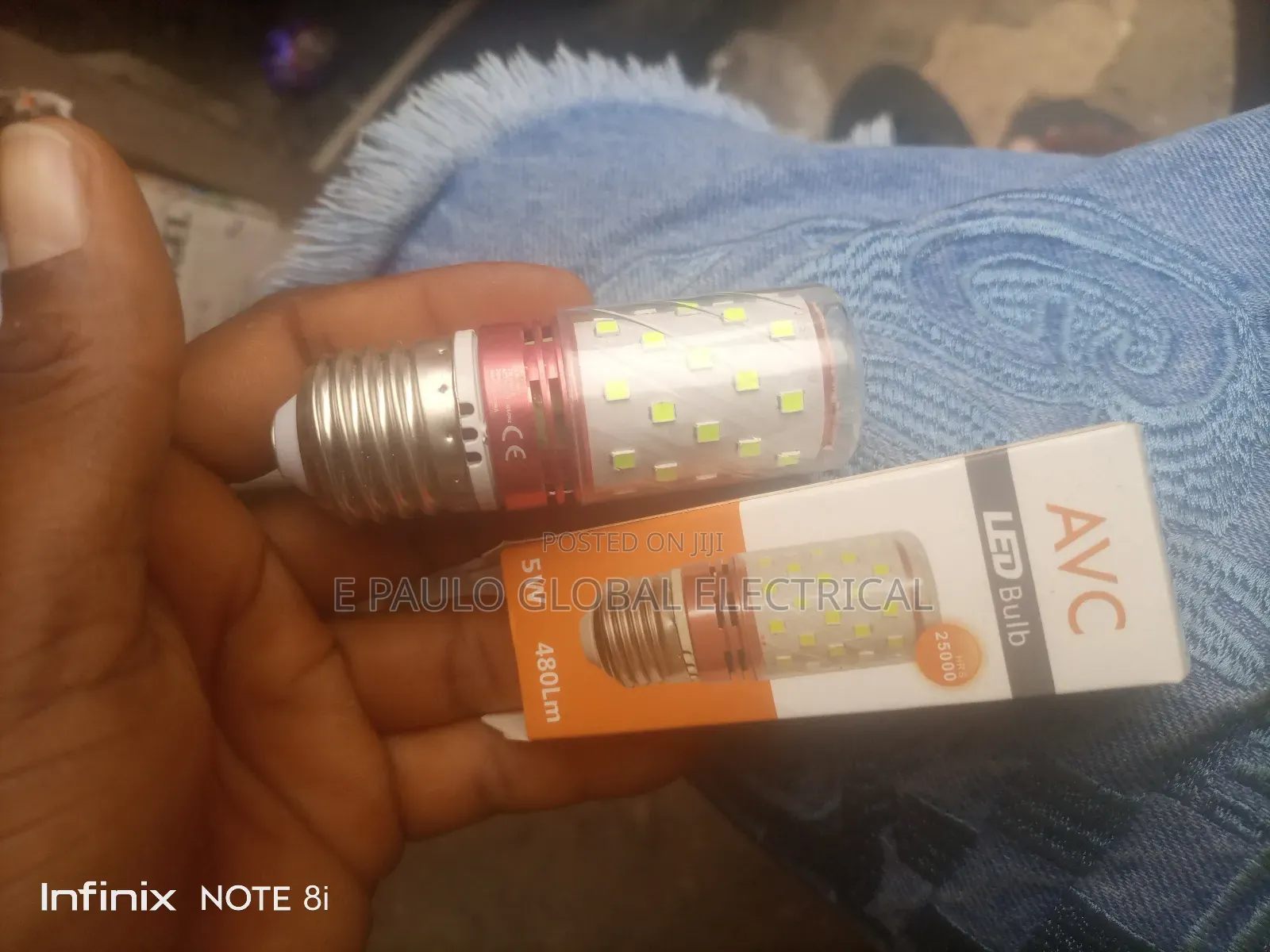 Led E27 Bulbs White and Warm Color