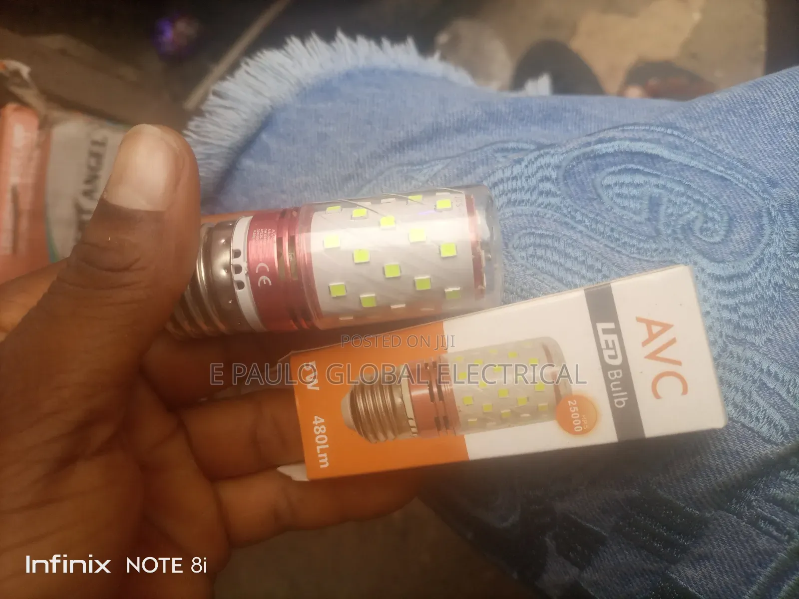 Led E27 Bulbs White and Warm Color