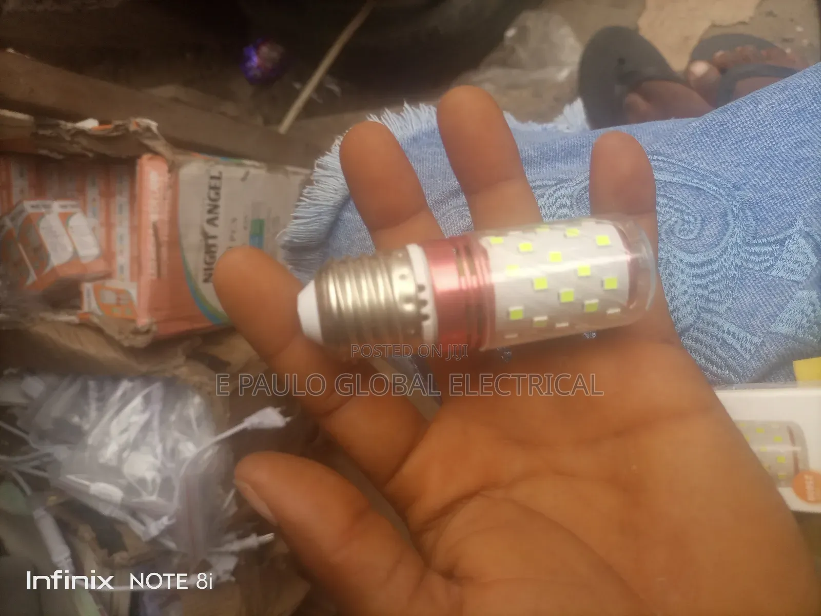 Led E27 Bulbs White and Warm Color
