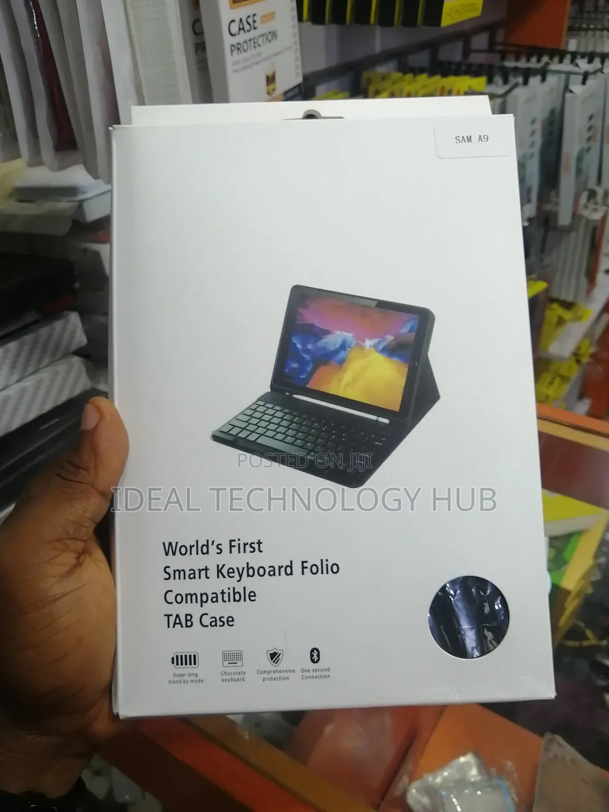 Smart Keyboard Case for Galaxy Tab A9 8.7inch