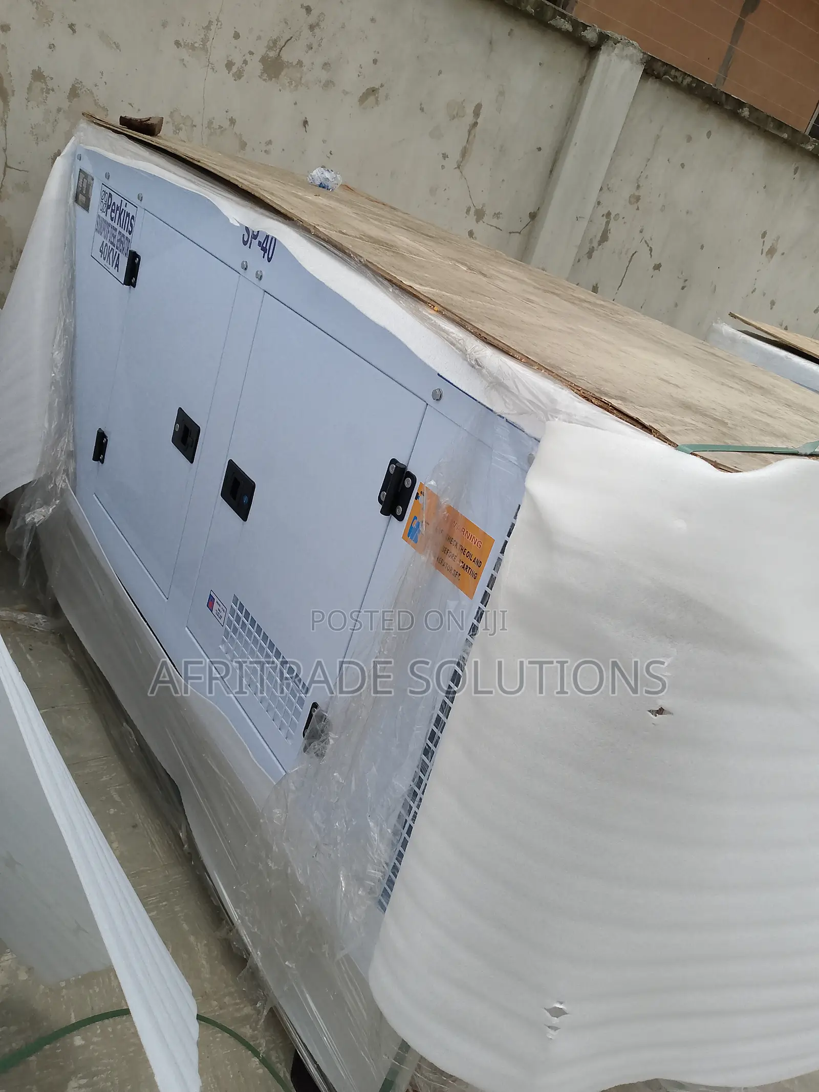 Brand New Perkins 40kva Soundproof Generator
