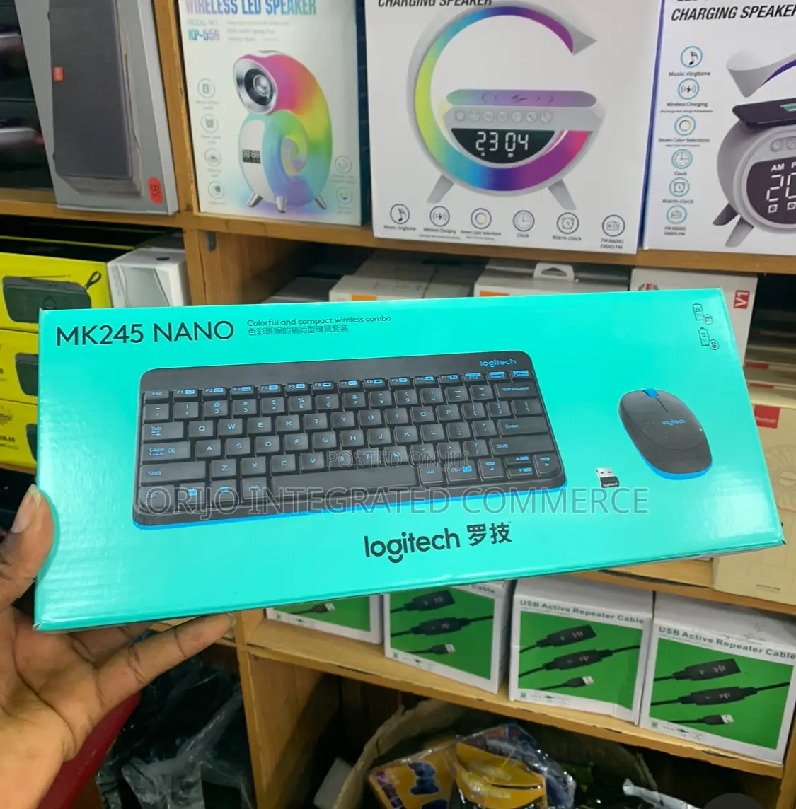Logitech MK245 NANO Wireless Keyboard and Mouse