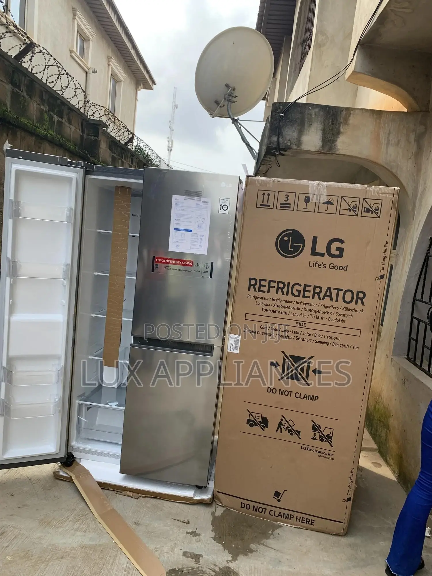 Large Storage Side by Side Refrigerator