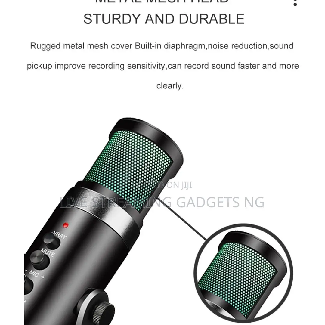 Usb Desktop Mic{Rgb}