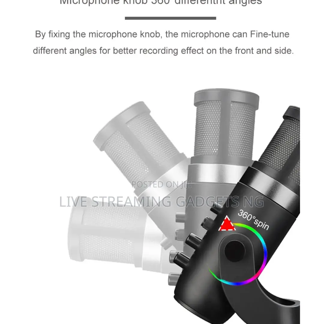 Usb Desktop Mic{Rgb}