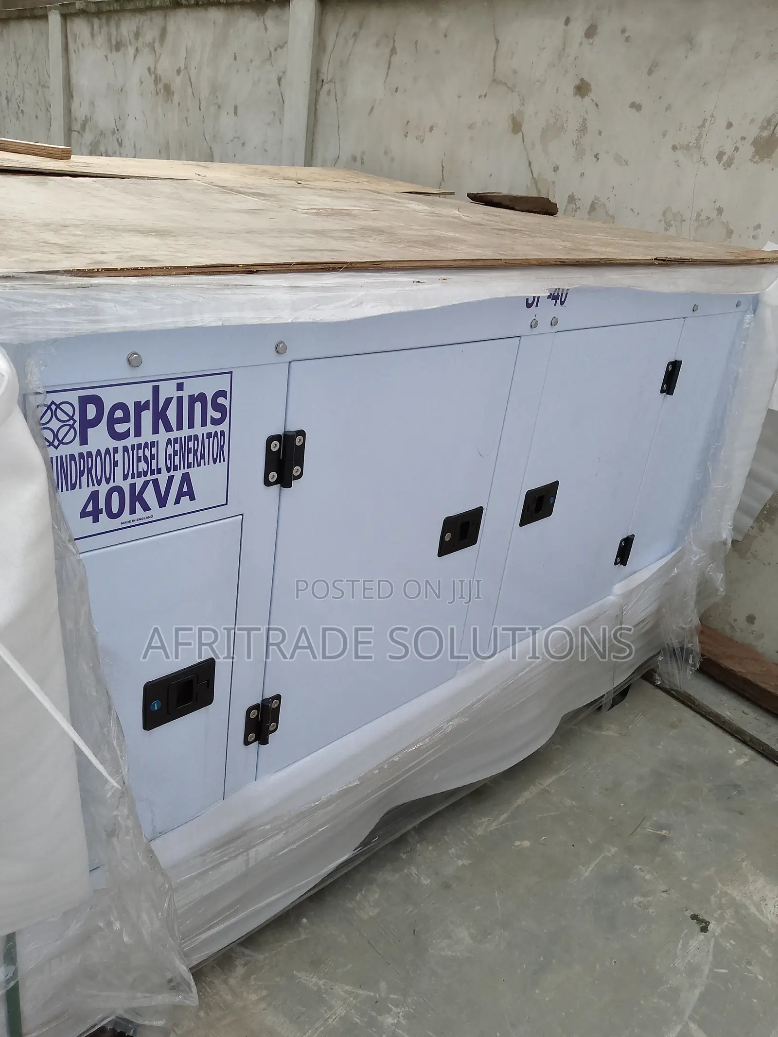 Brand New Perkins 40kva Soundproof Diesel Generator