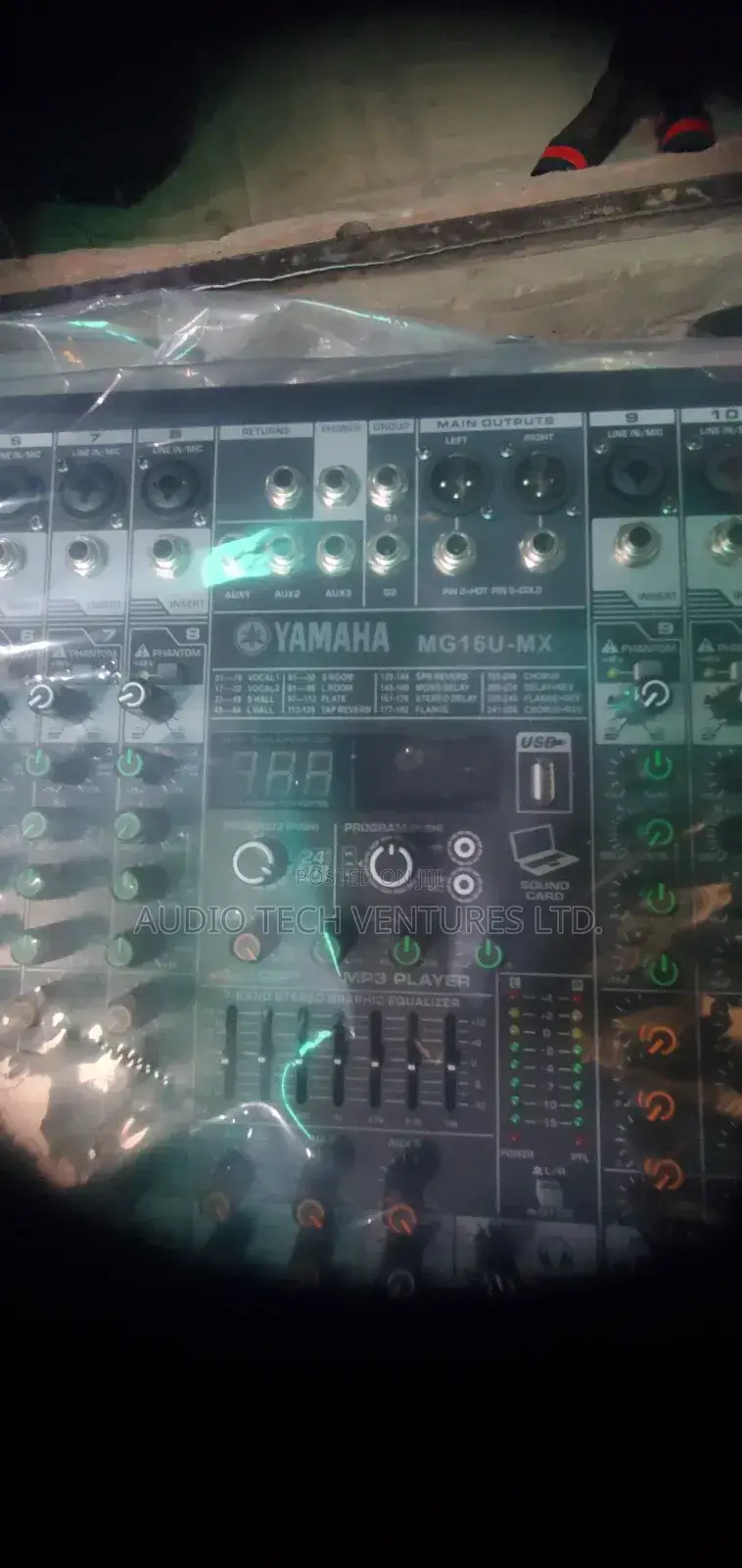 Yamaha Mixer Digital Mg16u Mx