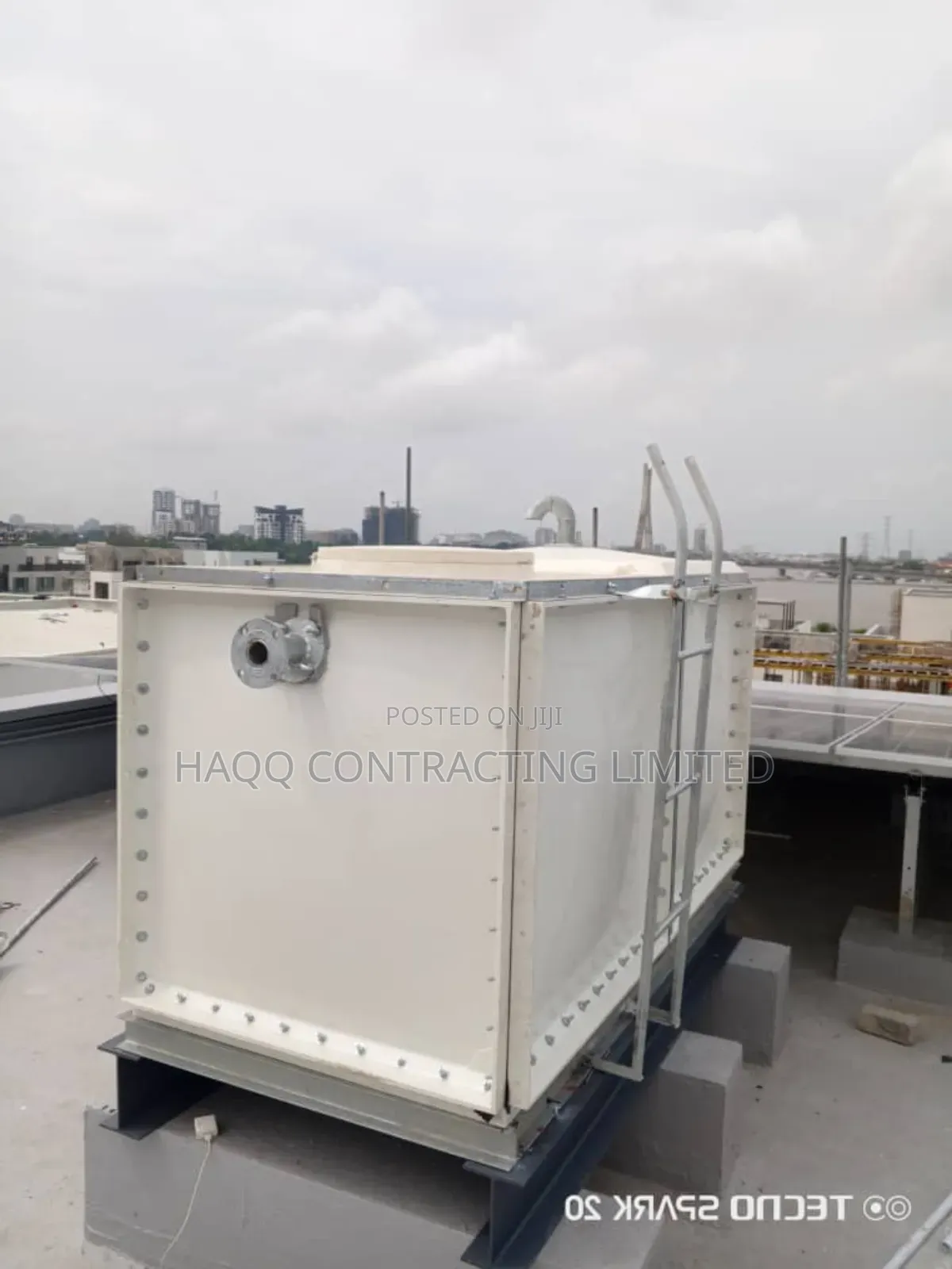 Reinforced Water Storage Tank FRP/GRP Construction